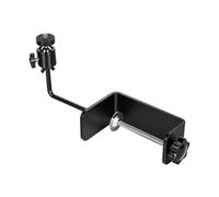 Danoib Soporte de cámara T-Post Trail para postes de 0 a 3 pulgadas, soporte de metal de 360° para caza, soporte resistente con tornillo de 1/4 pulgadas, antideslizante sin herramientas para seguridad