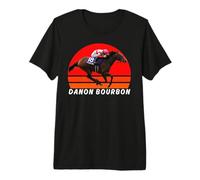 Danon Borbón Caballo, Carreras de Caballos Santa Anita, del Mar Hors Camiseta Premium