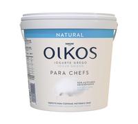 Danone (Pack de 2) OIKOS Yogur griego natural sin azúcares añadios, especial para cocinar y mezcla 900 g.