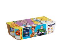 DANONE YOGUR NATURAL VARIOS SABORES (PACK DE 6 Und) REFRIGERADO (2FRESA/2MACEDONIA/2LIMON/2GALLETA, 8X120)