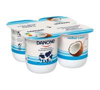 DANONE YOGUR NATURAL VARIOS SABORES (PACK DE 6 Und) REFRIGERADO (COCO, 4X120)