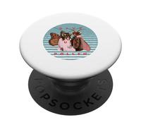 Danos Polen Alergias Mariposas y Abejas Plantas florecen PopSockets PopGrip Adhesivo