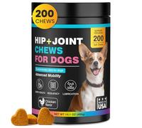 DANQAN Condroprotector Perros Glucosamina Condroitina Combatir El Dolor Fortalece Los Cartilagos Protege Las Articulaciones Mejora La Flexibilidad Perro 400g Pollo