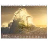 Dans des vagues - Le ballet éternel de la mer (Calendrier mural 2027 DIN A2 vertical), CALVENDO calendrier mensuel