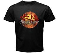 Dans Mon Pays Serenity Firefly Retro Movie Simbol - Camiseta negra para hombre, Negro, M