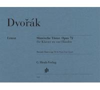 Danses slaves op. 72 pour piano a quatre mains