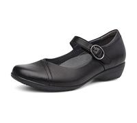 Dansko Fawna Mary Jane - Zapatos cómodos, zapatos de trabajo, soporte, Negro, 37.5/38 EU