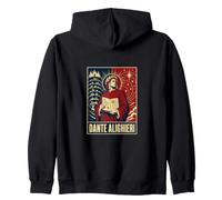 Dante Alighieri Poeta Italiano Infierno Clásico Sudadera con Capucha