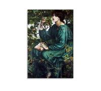 Dante Gabriel Rossetti-El sueño del día exquisito póster decorativo de pared lienzo impreso para el hogar, oficina, dormitorio y sala de estar, 60 x 90 cm