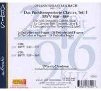 Dantone,Ottavio - Bach: Das Wohltemperierte Clavier, Teil I