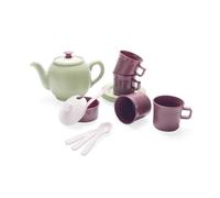 Dantoy - Juego de té de Colores Naturales - A Partir de 2 años - para Fiestas de té acogedoras al Aire Libre - 4 Personas Ampliable con Juegos Green Garden - Fomenta el Juego, el Aprendizaje y la