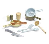 Dantoy 5601 Bio Pretend Play Kitchen Set, 11pcs-Eco-Conscious Toys Made from Sugarcane