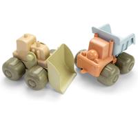 Dantoy Bio Set Camión+Excavadora Juguetes de Niño Cajón Arena Regalo Caja