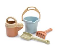 Dantoy Juego de cubo y pala Bio-Toy ecológico hecho de caña de azúcar 4 piezas