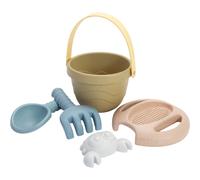 Dantoy: Tiny BIO - Juego de cubos - 5 piezas para interior y exterior, ideal para ba o, playa, patio y agua. Juguete sensorial preescolar para be