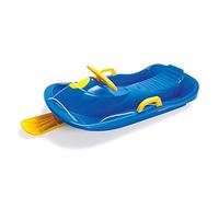 Dantoy - Trineo de dirección para niños a partir de 3 años - Trineo - con volante y frenos y cuerda con asa - Trineo infantil para deportes de invierno - Fabricado en Dinamarca