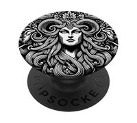 Danu Celtic Goddess Mythology Inspired Pagan PopSockets PopGrip Adhesivo