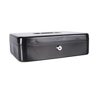 Danubio 5234001pl de 01 Dinero láser, Cajas con Llave, Extra Grande, 300 x 90 x 240 mm, Negro