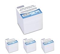 Danubio 8302001PL-09 - Bloc de notas, 90 x 90 x 85 mm, 800 hojas, color Blanco (Paquete de 4)