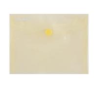 Danubio 8549001pl de 11 para documentos/ - Carpeta (con botón de presión, PP, A6, 180μm, Amarillo