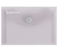 Danubio 8550001pl de 02 para documentos/ - Carpeta (con botón de presión, PP, A7, 180μm, Gris