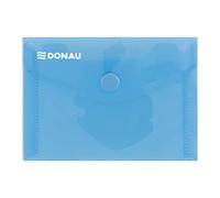 Danubio 8550001pl de 10 Para Documentos/ - Carpeta (con botón de presión, PP, A7, 180μm, Azul