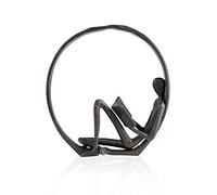 DANYA B Escultura de Hierro de Lector rodeado