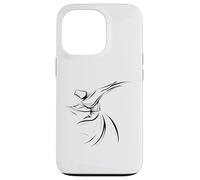 Danza Cultural Y Espiritual del Derviche Line Art Carcasa para iPhone 13 Pro