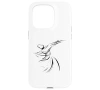 Danza Cultural Y Espiritual del Derviche Line Art Carcasa para iPhone 15 Pro