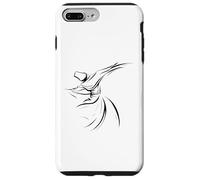 Danza Cultural Y Espiritual del Derviche Line Art Carcasa para iPhone 7 Plus/8 Plus