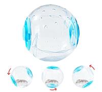 Danza De Hámster Transparente - Ejercicio De Hámster De Juguetes Para Animales Pequeños | El Ejercicio De Hamster Juega Una Bola Transpirable De 7 Pulgadas.