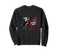 Danza de Salsa puertorriqueña Expresión Vibrante Sudadera
