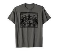 Danza del círculo de Brujas Gothic Pagano Bruja ocultismo Camiseta