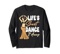 Danza Del Vientre Bailarina Persa Life's Short Dance It Away Manga Larga