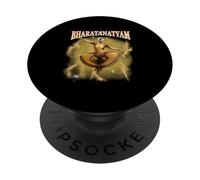 Danza India Danza Folclórica India Bharatanatyam Dance Design PopSockets PopGrip Adhesivo