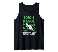 Danza Irlandesa - Como un deporte normal, pero mucho más dur Camiseta sin Mangas