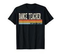 Danza Profesor Semana Retro Vintage Regreso a la Escuela Día Camiseta