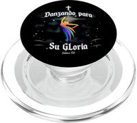 Danzando para su Gloria Culto Danza Cristiana Salmos 150 PopSockets PopGrip para MagSafe