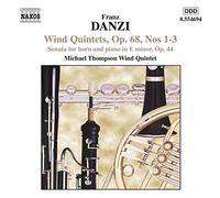 Danzi, F. - Quintettes pour instruments à vents, op 68 / Sonate pour cor & piano en mi mineur, op 44