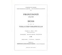 Danzi, Franz - 3 Duos for Viola and Cello