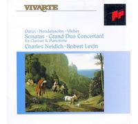 Danzi/Mendelssohn./Weber: sonates pour clarinette et piano