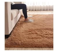 DAO-UPPSE Alfombras Suaves de Felpa esponjosa for Dormitorio, Sala de Estar, decoración del hogar Que no se desprende, Disponible en Varios tamaños(Khaki,80x160cm/31x63in)