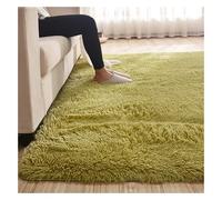 DAO-UPPSE Alfombras Suaves de Felpa esponjosa for Dormitorio, Sala de Estar, decoración del hogar Que no se desprende, Disponible en Varios tamaños(Grass Green,120x200cm/47x79in)
