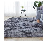 DAO-UPPSE Alfombras Suaves de Lujo, Alfombra Peluda de Felpa esponjosa for Dormitorio, Sala de Estar, habitación de niños, Alfombra Decorativa for el hogar Que no se Cae(Gray,80x120cm/31x47in)