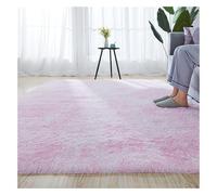DAO-UPPSE Alfombras Suaves de Lujo, Alfombra Peluda de Felpa esponjosa for Dormitorio, Sala de Estar, habitación de niños, Alfombra Decorativa for el hogar Que no se Cae(Pink,100x160cm/39x63in)