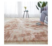 DAO-UPPSE Alfombras Suaves de Lujo, Alfombra Peluda de Felpa esponjosa for Dormitorio, Sala de Estar, habitación de niños, Alfombra Decorativa for el hogar Que no se Cae(Camel,100x160cm/39x63in)