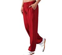 Daoba Pantalones de Tai chi Bombachos Tai chi Hombres como Mujeres Artes Marciales Hombres Yoga Fitness