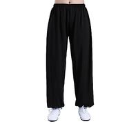 Daoba Pantalones de Tai chi Bombachos Tai chi Hombres como Mujeres Artes Marciales Hombres Yoga Fitness