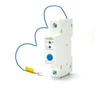 Daoco Disyuntor Inteligente WiFi 1P Interruptor de riel DIN Control de aplicación Ewelink Compatible con y Asistente Control de Voz para automatización del hogar