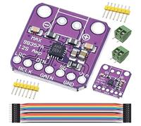 DAOKAI, 2 uds., MAX98357 I2S, módulo amplificador de Audio Clase D, interfaz de ruptura, placa decodificadora DAC para Arduino con Cable Dupont
